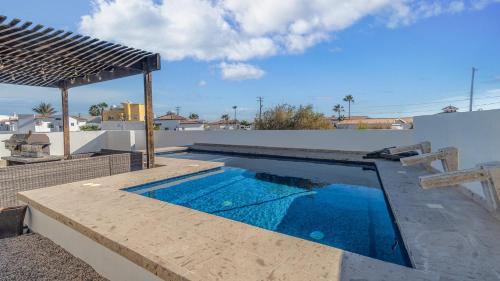 Swimming pool, Ocean Pearl House in Pine River (MN)