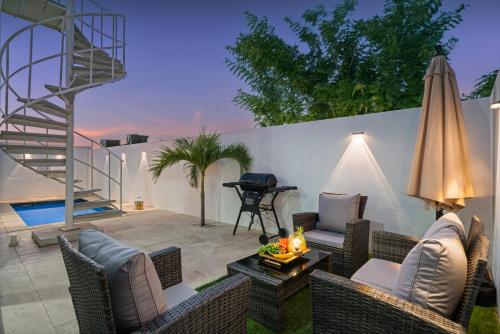 Villa Bella Private Pool Retreat In Aruba in 아루바