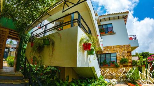 Exterior view, Hotel Maria Isabel Ataco in Ataco