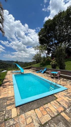 Peldbaseins, Hotel Pousada Fazendinha in Nazare Paulista