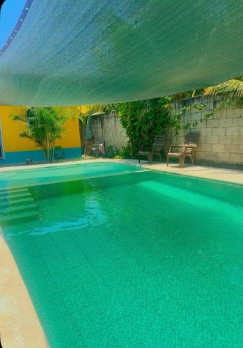 Piscina, Casa el Marinero in Monterrico