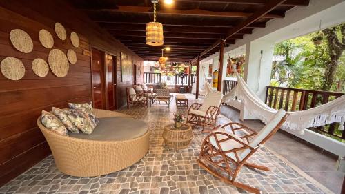 Ecohotel Yachay Dentro del Parque Tayrona Inside Tayrona Park in Калабазо