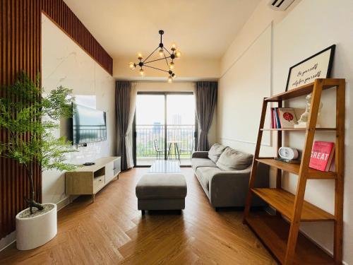 The Sun Avenue Riverside Apartments in District 2 - 공용 라운지/TV 시청 구역