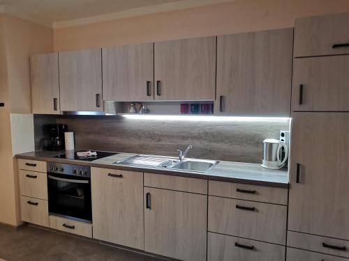 ห้องครัว, Appartement Muhlau in โซลเดน