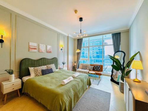 Walk to JBR Marina Beach & Tram! Luxury Family 3BD, Stunning Views, Dubaj (fotografie 5)
