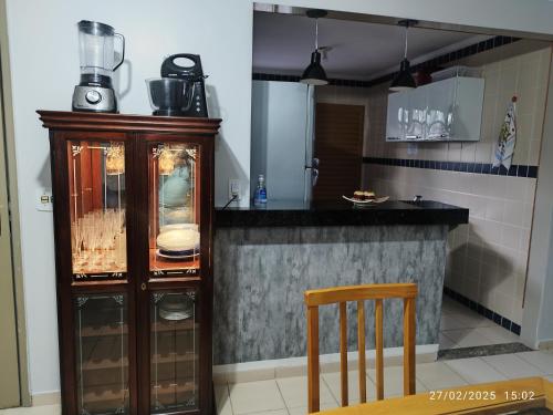 casa temporada caldas nova com 3 quartos Condominio Village muito area verde,piscinas, sauna in Estância Chácara Itapema