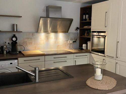 مطبخ, Ferienhaus in Stöckse (Ferienhaus in Stockse) in Steimbke