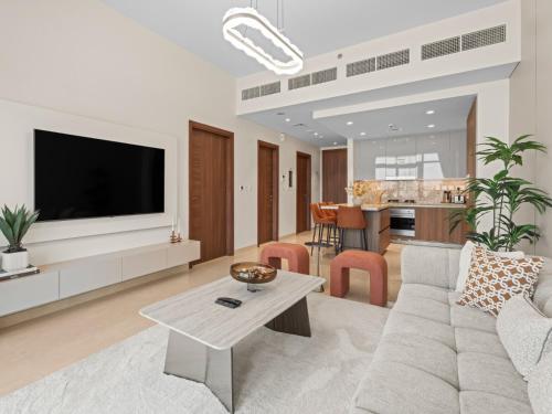 Panorama Royale 1BR w Study-Sleeps 4- Full Burj Khalifa View in Imperial-13, Дубай (фото 4)