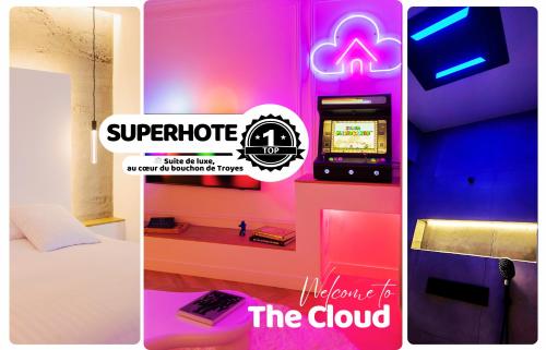 Le Nuage - Hypercentre - Luxe Suite Spa & Gaming, Troyes