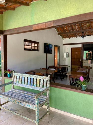 공용 라운지/TV 시청 구역, Pousada Villa das Palmeiras in 매그후인호스 비치