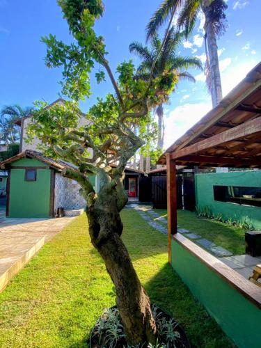 숙소 외관, Pousada Villa das Palmeiras in 매그후인호스 비치