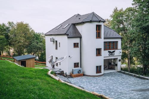 Viesnīcas āriene, Apartmány Orlí (Apartmany Orli) in Teplice Nad Becvou