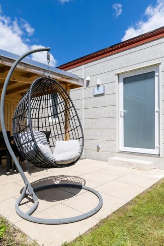 Kert, Blue Flamingo Ferienhaus am Badesee mit Garten in Rauchwart