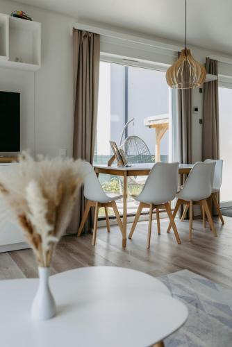 Létesítmények, Blue Flamingo Ferienhaus am Badesee mit Garten in Rauchwart