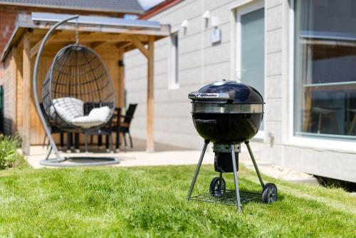 Létesítmények, Blue Flamingo Ferienhaus am Badesee mit Garten in Rauchwart