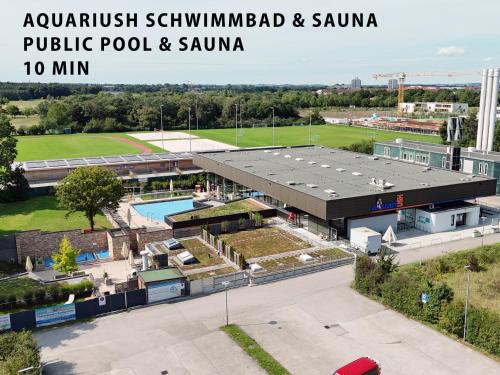 Létesítmények, Viel Platz und Ruhe für 4 am Valentins-Park (Viel Platz und Ruhe fur 4 am Valentins-Park) in Unterschleissheim