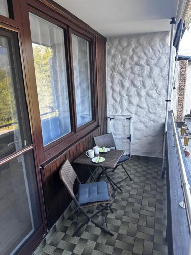 Balcony/terrace, Alpenblick - Ferienwohnung Vockner in Parkvillage Seethurn