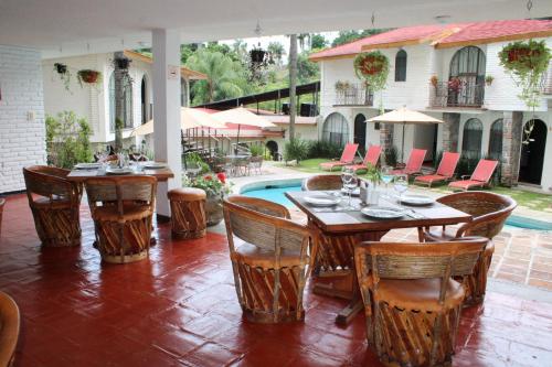 ห้องอาหาร, Hotel Ilebal Cuernavaca Centro - lugar con encanto! in กูเอร์นาวากา