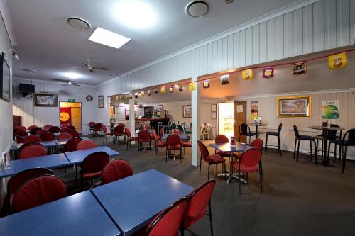 餐厅, 拉明顿酒店独立汽车旅馆 (Lamington Hotel Motel - Detached Motel) in 马里伯勒