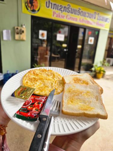 Comida y bebida, pakse green adventure Hostel in Pakse
