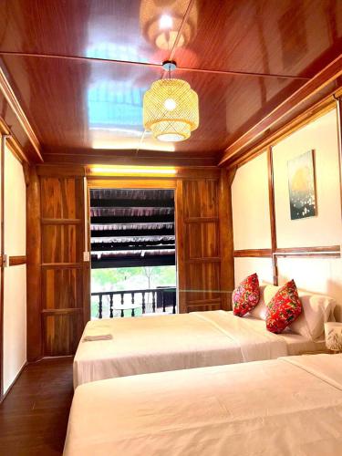1 double bed