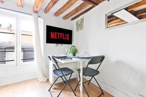 Studio Quartier Saint-Michel Notre-Dame 4 Free Netflix, Paris