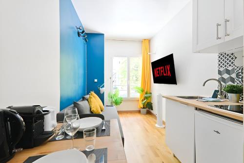 Tour Eiffel 10 Luxurious Apartment-Studio-2P Free Netflix