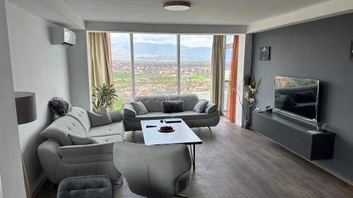 Luxury Jacuzzi Apartment City View Free Parking, Skopje (fotografie 3)