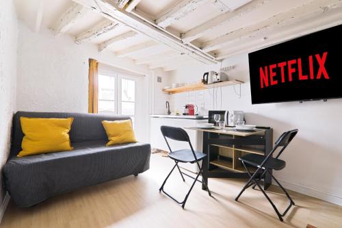 Studio Appartement Quartier Saint-Michel Notre-Dame 3 Free Netflix, Paris