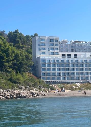 A szálláshely kívülről, OCEAN PEARL in Albania in Shengjin