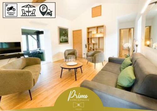 Le Petit Rousseau - Maison Climatisé By Primo - Classé 4 ETOILES gîte à louer Chevagny-les-Chevrières