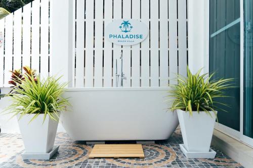 Phaladise Beach Villa    at Phala Beach, Ban Chang - 노천탕