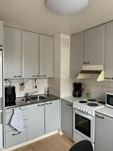 Cozy Studio with Private Sauna in a Peaceful Area, Helsinki (Foto 7)