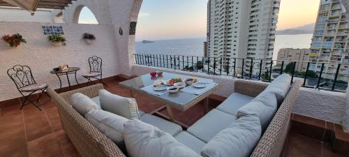 Sea view Duplex on Levante beach