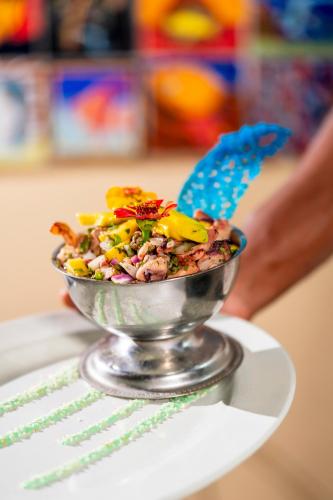 餐廳, Hotel Isla Grande in 格蘭德島