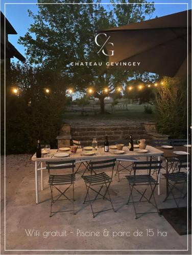 Conciergerie du château gîte à louer Césancey