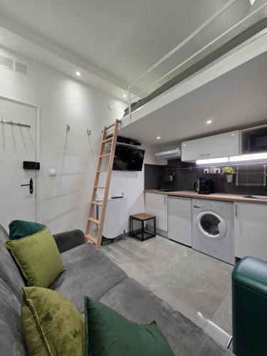 Studio cosy avec mezzanine, Paris (photo 6)