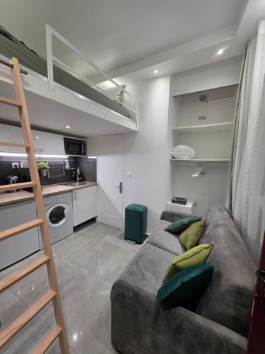 Studio cosy avec mezzanine, Paris (photo 11)