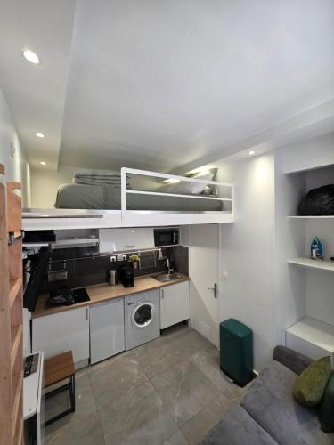 Studio cosy avec mezzanine, Paris (photo 3)