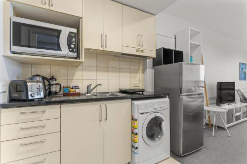 Skyline Sojourn Studio with Parking and Sea Views, Auckland (fotografie 5)
