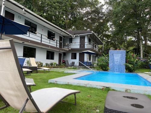 View, Hotel Azul Coral in Cahuita