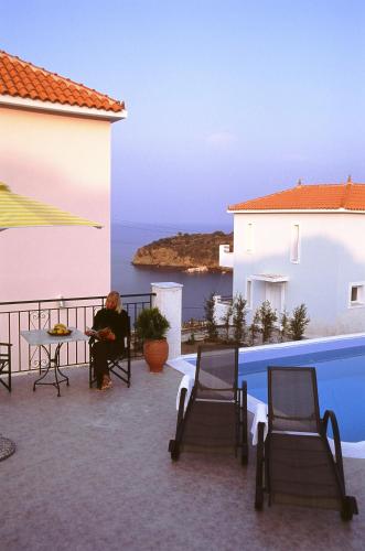 منظر, Virginia Seaside Villas in Agios Paraskevi