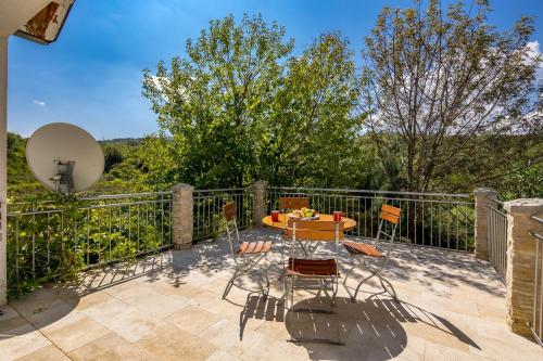 Balkons/terase, Holiday Home with Pool near Makarsk - Happy Rentals in Šumet