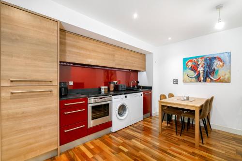 Modern 1BR Apartment near Edgbaston Cricket Ground, Birmingham (fotografie 2)