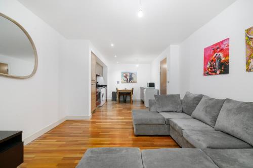 Modern 1BR Apartment near Edgbaston Cricket Ground, Birmingham (fotografie 5)