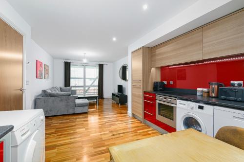 Modern 1BR Apartment near Edgbaston Cricket Ground, Birmingham (fotografie 6)