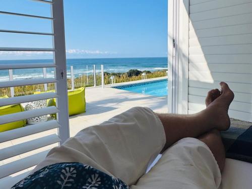 Balcony/terrace, The Villa At Nakai in Trafalgar