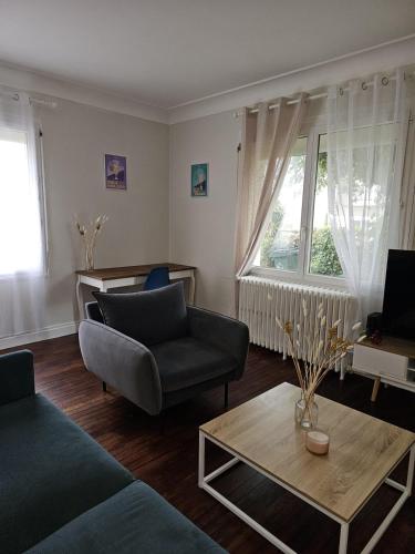 Maison Aéroport Bourges gîte à louer La Chapelle-Saint-Ursin