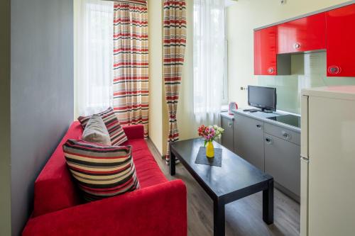 ห้องครัว, Apartment Fedkovycha in เขตฟรันคิฟสกี้