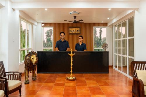 Lobby, Lionton Resort by Z Vacations in Byadane